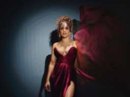Sanya Malhotra glams up in risqué purple velvet gown by Gauri & Nainika for Filmfare OTT awards