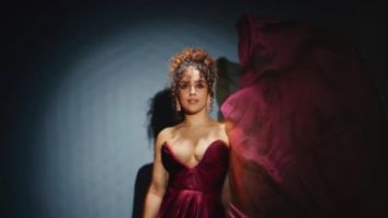 Sanya Malhotra glams up in risqué purple velvet gown by Gauri & Nainika for Filmfare OTT awards