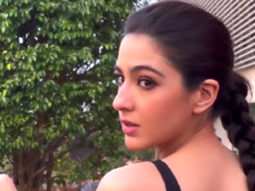 Sara Ali Khan looks beautiful in this black & red outfit