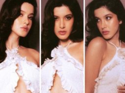 Shanaya Kapoor is a vision to behold in white cut-out dress worth Rs.74k at Anil Kapoor’s Birthday bash