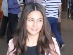 Shehnaaz Gill gets clicked by paps at the airport
