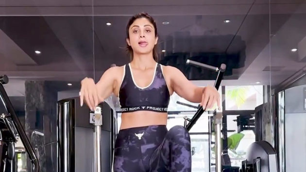 Shilpa Shetty provides Monday motivation through her intense workout ...