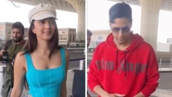 Sidharth Malhotra and Kiara Advani spotted at Mumbai airport, did the two take off to celebrate New Year together?