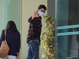 Sidharth Malhotra looks dapper in a shirt as he waves at paps