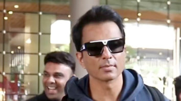 Sonu Sood looks dapper as always in blue hoodie