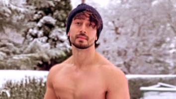 Tiger Shroff melts the ice in -7°C with his shirtless video