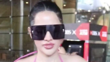 Uorfi Javed looks absolutely pretty in her pink airport look