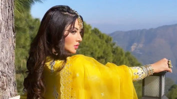 Urvashi Rautela looks like a ray of sunshine in bright yellow lehenga