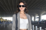 Vaani Kapoor gets clicked at the airport in a stylish outfit