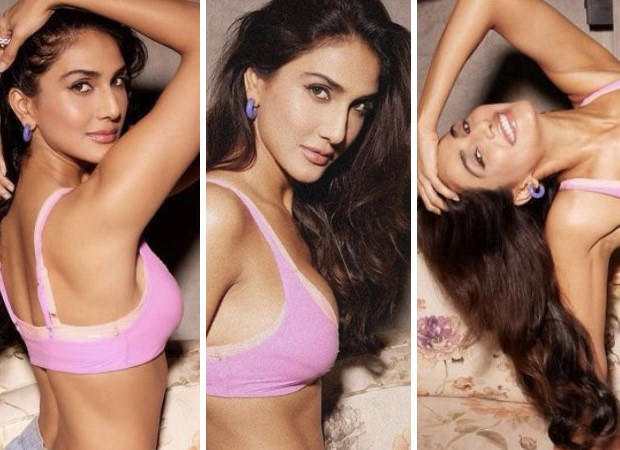 Vaani Kapoor Looks 'Comfy' and Ready for a Slumber Party in Bright Pink Bra  and Blue Denim Jeans (View Pics)