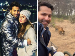 Varun Dhawan shares glimpse of him enjoying jungle safari with his wife, Natasha Dalal