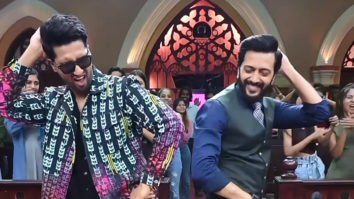 Vicky Kaushal and Ritiesh Deshmukh entertain us through their energetic moves on Ved Lavlay