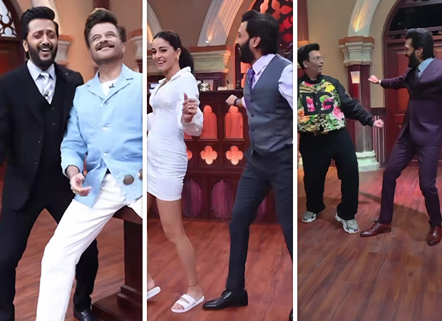 Salman Khan, Anil Kapoor, Ananya Panday, Karan Johar groove with Riteish Deshmukh on ‘Ved Lavlay’ song from Ved, watch videos : Bollywood News