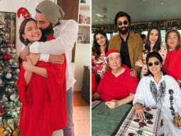 INSIDE PHOTOS: Alia Bhatt gets a sweet kiss from Ranbir Kapoor on Christmas, Karisma Kapoor shares pictures from annual Kapoor lunch celebrations