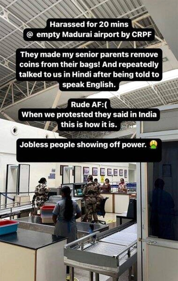 Siddharth alleges his parents were harassed at Madurai airport for 20 minutes: ‘Jobless people showing off their power’