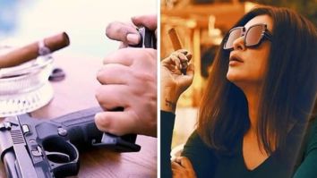 Aarya 3 begins filming; Sushmita Sen lights a cigar, loads a gun for the Disney+ Hotstar series, watch