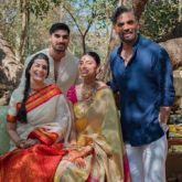 Ahan Shetty shares unseen pictures from his sister Athiya Shetty and KL Rahul’s wedding funcions
