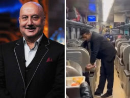 Anupam Kher praises food and cleanliness while he travels in train; fans say he received VIP treatment