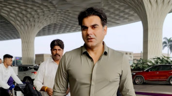 Arbaaz Khan looks super handsome as he poses for paps at the airport