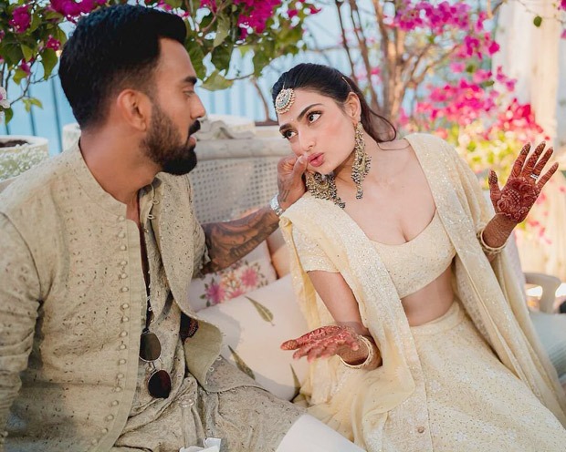 Athiya Shetty, KL Rahul, Suniel Shetty dance their hearts out at their mehendi ceremony; see photos from joyous celebrations 