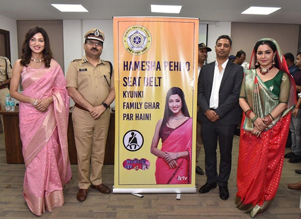 Bhabiji Ghar Par Hai artists join forces with Mumbai Traffic Police to urge commuters to follow safety rules : Bollywood News