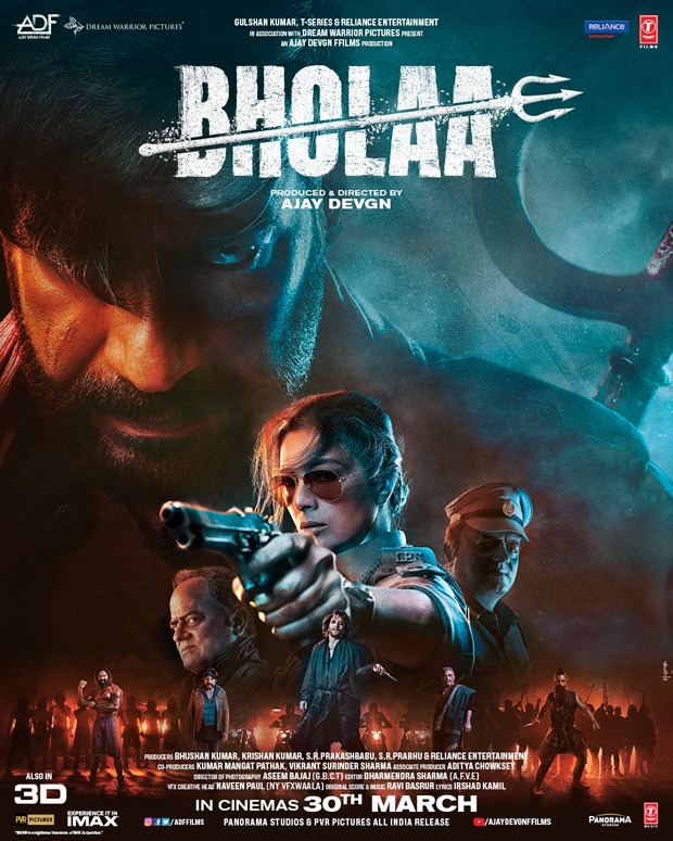 Bholaa: Ajay Devgn, Tabu unveil ensemble poster ahead of second teaser release on January 24 