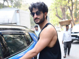 Ibrahim Ali Khan looks dashing as he steps out post gym session