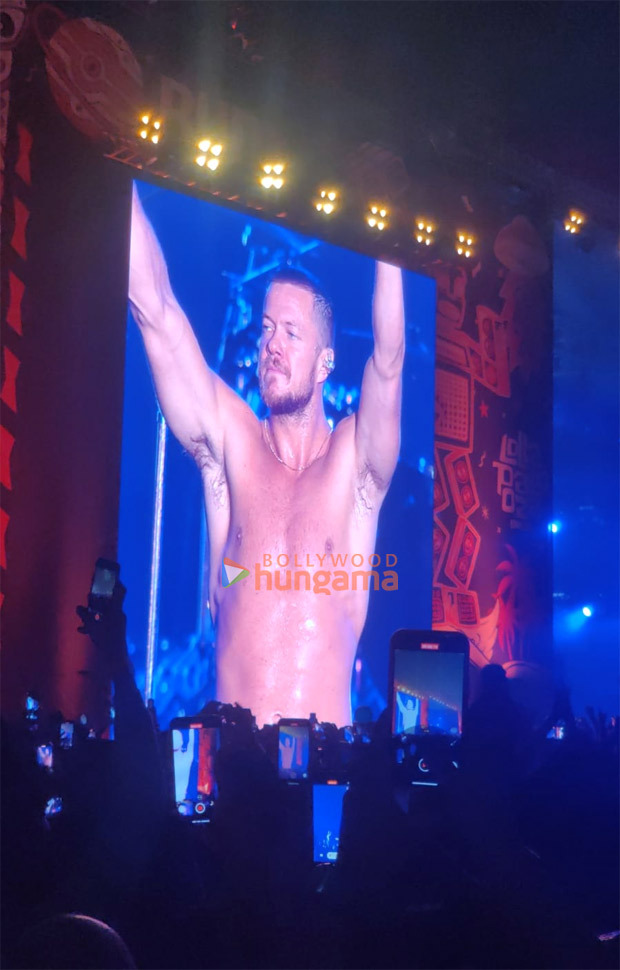 Imagine Dragons’ Dan Reynolds goes shirtless as he says ‘I love you Mumbai’ during their enthralling first ever concert at Lollapalooza India 