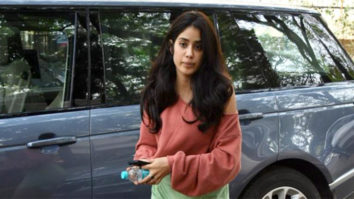 Janhvi Kapoor gets clicked by paps outside her gym