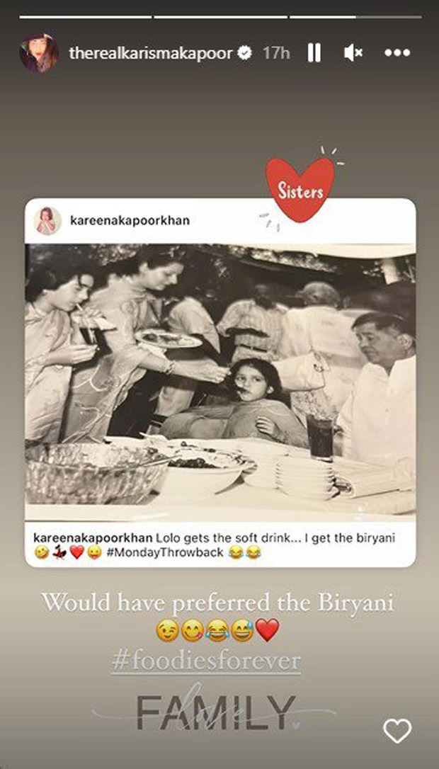 Kareena Kapoor Khan shares a throwback picture of her family; see photo