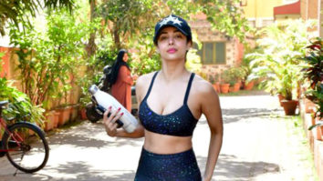 Malaika Arora flaunts her perfect curves as she attends her daily workout session