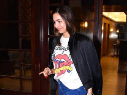 Malaika Arora smiles for paps as she gets snapped in Bandra