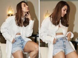 Malaika Arora’s classic white shirt and denim shorts combination is as cool as it gets