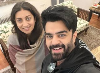 Maniesh Paul shares a selfie with Smriti Irani; says, “When Abhineta met Neta”