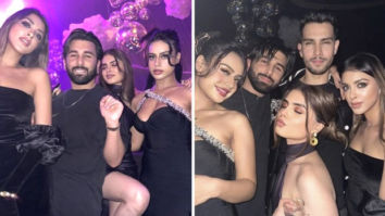 Nysa Devgan rings in the New Year with pals in Dubai while flaunting a Rs. 32K embellished black outfit