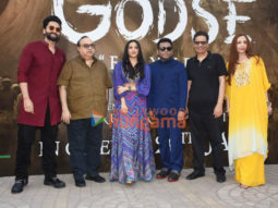 Photos: A R Rahman, Rajkumar Santoshi, Jackky Bhagnani and others snapped at song launch event of Gandhi Godse – Ek Yudh