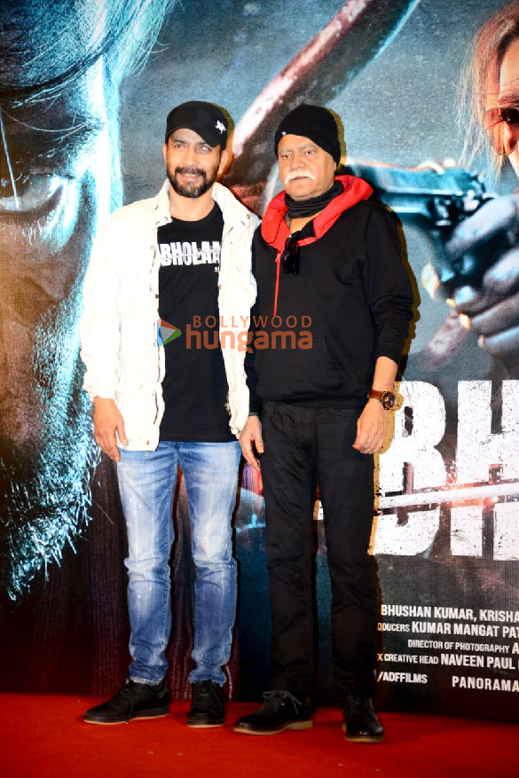 photos ajay devgn tabu and bhushan kumar grace the second teaser launch of bholaa 12