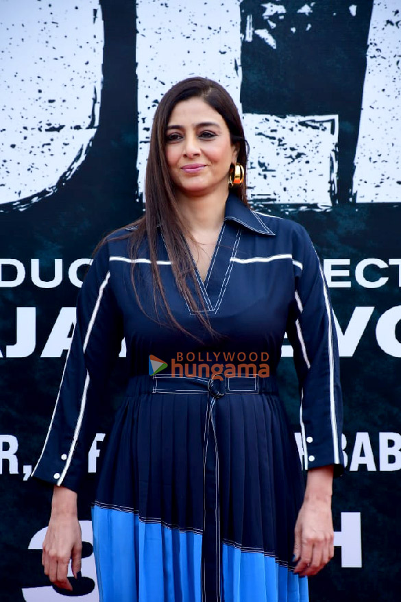 photos ajay devgn tabu and bhushan kumar grace the second teaser launch of bholaa 6