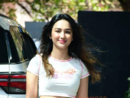 Photos: Akanksha Sharma snapped at Puja Films’ office in Juhu
