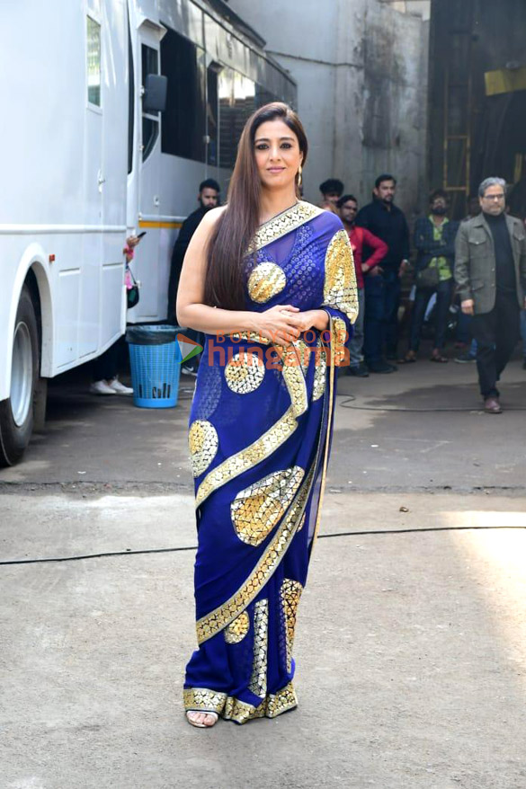 photos arjun kapoor and tabu snapped promoting their film kuttey on sets of indian idol 4