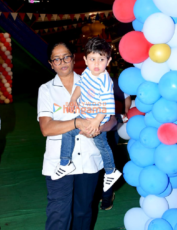 photos celebs grace ekta kapoors son ravies birthday bash in juhu 9