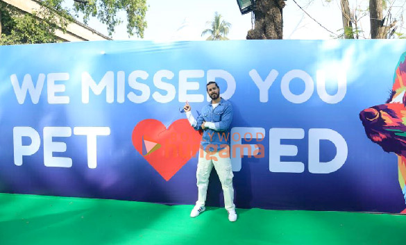 photos dino morea snapped spending time with furry friends at pet fed mumbai 5