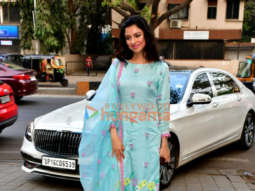 Photos: Divya Khosla Kumar snapped at the Vishesh Films office