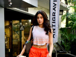 Photos: Janhvi Kapoor and Khushi Kapoor spotted outside the gym