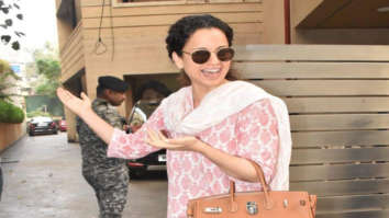 Photos: Kangana Ranaut snapped outside a clinic in Khar