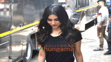 Photos: Mouni Roy snapped post a shoot in Bandra