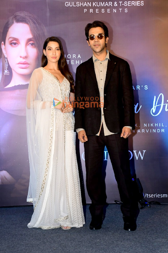 Photos: Nora Fatehi and Rajkummar Rao snapped at ‘Achha Sila Diya’ song launch Photos: Nora Fatehi and Rajkummar Rao snapped at ‘Achha Sila Diya’ song launch
