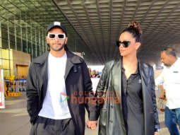 Photos: Ranveer Singh, Deepika Padukone and others snapped at the airport