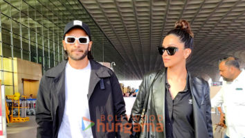 Photos: Ranveer Singh, Deepika Padukone and others snapped at the airport