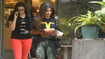 Photos: Rhea Chakraborty spotted in Bandra